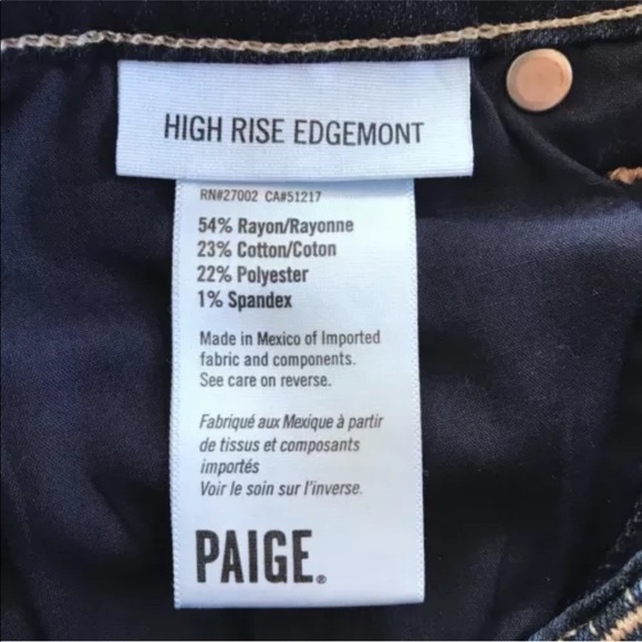 Paige Moto Skinny Jeans - Picture 8 of 12